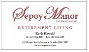 Sepoy Manor Retirement Living